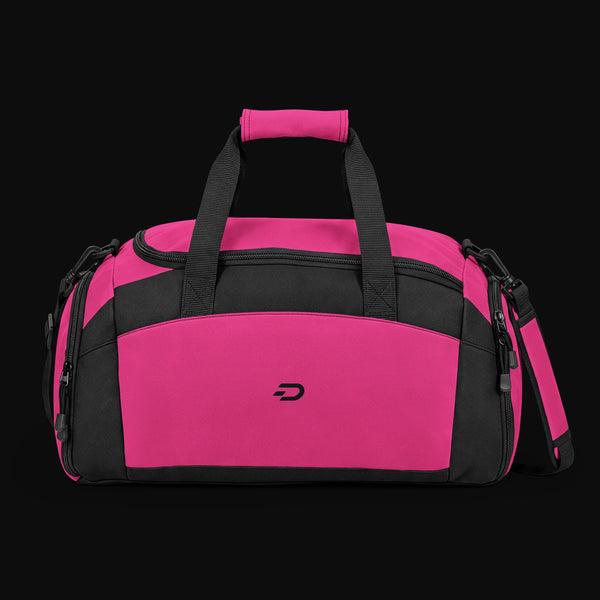 Classic Black Gym Bag — Durable Duffle for Fitness, Travel & Sports