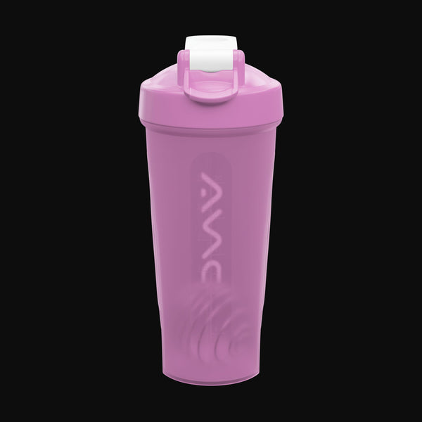 Protein Shaker Bottle — Electric Blue Logo Fitness Mixer