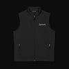 Men's Soft Shell Vest with DNA Logo - Lightweight Black Workwear