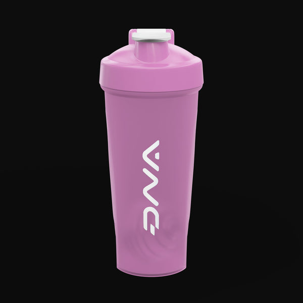 Protein Shaker Bottle — Electric Blue Logo Fitness Mixer