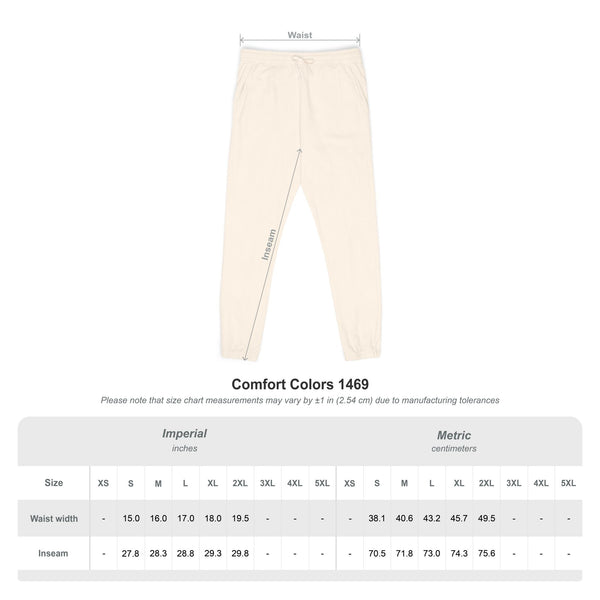 Bestickte Jogginghose mit minimalistischem Logo – Jogginghose aus stückgefärbtem Fleece