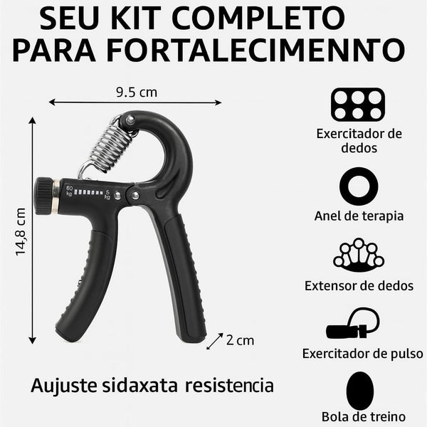 Hand Grip Ajustável Premium 60KG