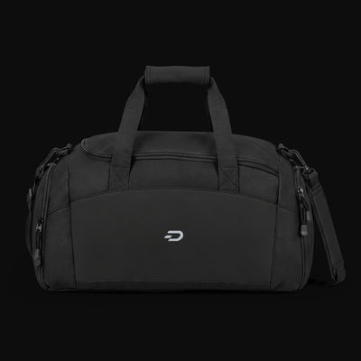 Classic Black Gym Bag — Durable Duffle for Fitness, Travel & Sports